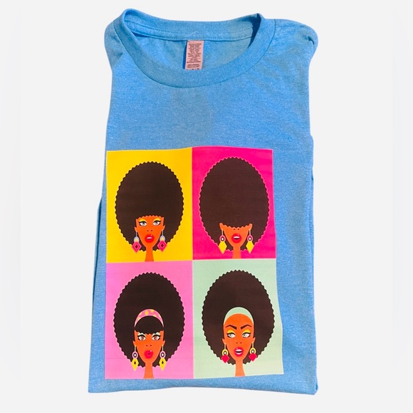 Afro Queen tee - Picture 1 of 3